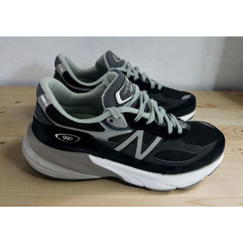 New Balance 990V6 Black Suede Shoes W990BK6 Sneakers Women’s Size 9 B USA Made - Picture 16 of 16